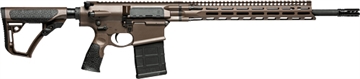 Picture of Daniel Defense DD5 V4, Semi-automatic Rifle, AR, 6.5 Creedmoor, 18" CHF Barrel, 1:8" Twist, 5/8X24" Thread Pitch, Matte Finish, Brown, Daniel Defense Furniture, M-LOK Rail, Fully Ambidextrous Controls, Grip-N-Rip Charging Handle, 20 Rounds, 1 Magazine 02-158-20057-047 0215820057047
