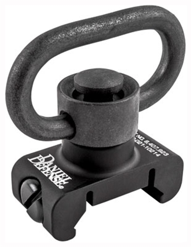 Picture of Daniel Defense 0302130029 Rail Mount Attachment Black 1.25" Quick Detach Aluminum Picatinny Rail 0302130029 03-021-30029