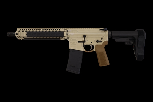 Picture of DANIEL DEFENSE MK18 ELITE 300BLK PISTOL 10.3" FDE SB TACTICAL BRACE 1-30RD MAG MK18DD4