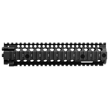 Picture of Daniel Defense MK18 RIS II Handguard 6061-T6 Aluminum Black Picatinny Rail AR-15 9.55" Long 0100408020006