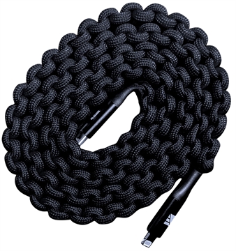Picture of Dark Energy Dark Energy Lightning to C Paracord Cable Black IND-LCC03BKBK