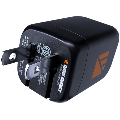 Picture of Dark Energy Dark Energy PD 20W Wall Adaptor Black PD20WAC2
