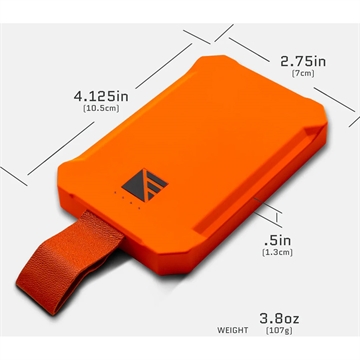 Picture of Dark Energy Dark Energy Poseidon Nano Wireless Charger Orange PN30HVBR