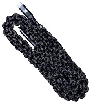 Picture of Dark Energy Dark Energy USB C to C Paracord Cable Black IND-CCC03BKBK