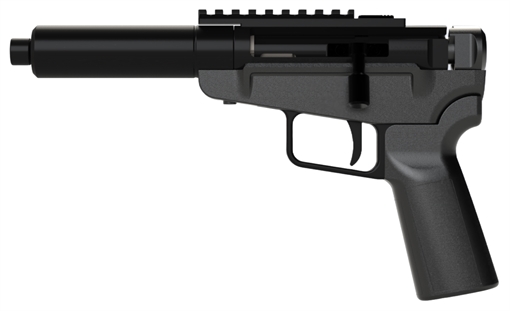 Picture of Dark Mountain Arms STOWAWAY Single-Shot Pistol - Black | 5.7x28 | 5" Threaded Barrel | Optic Ready SA-101 SA101