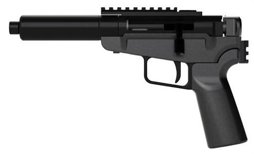 Picture of Dark Mountain Arms STOWAWAY Single-Shot Pistol - Black | 5.7x28 | 5" Threaded Barrel | Optic Ready | Rear Picatinny Rail SA-103 SA103