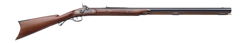 Picture of Davide Pedersoli 010S206500 Missouri River Hawken 50 Cal Percussion 30" Blued Octagon Barrel, Color Case Hardened Receiver, Fixed American Walnut Stock