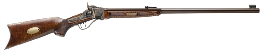Picture of Davide Pedersoli 1874 Old West 45-70 Gov 1rd 30" Blued Barrel, Color Case Hardened Steel Receiver, Walnut Wood Stock, Right Hand 010S769457