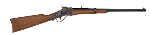 Picture of Davide Pedersoli 010S775457 1874 Sharps Calvary 45-70 Gov 1rd 22" Blued Single Shot Barrel, Color Case Hardened Receiver, Walnut Fixed Stock