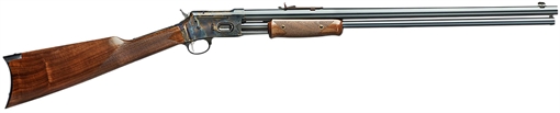Picture of Davide Pedersoli Silver Spur 45 Colt (Long Colt) 3+1 24" Blued Barrel, Color Case Hardened Receiver, Walnut Fixed Stock 010V935045