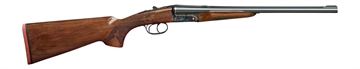 Picture of Davide Pedersoli S646044 Kodiak Survivalist 44 Rem Mag 2rd 18" Color Case Hardened Side By Side Barrel,  Drilled & Tapped Receiver, Oiled Walnut Fixed Stock