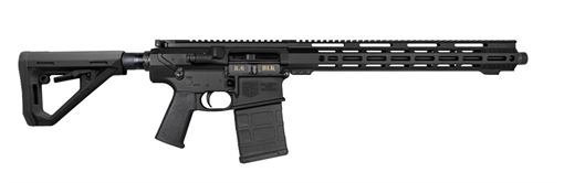 Picture of Diamondback Firearms DB10, Semi-automatic Rifle, AR 10, 8.6 Blackout, 16" Barrel, Carbine Length Gas System, Anodized Finish, Black, 20 Rounds, 1 Magazine DB1080W001