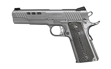 Picture of Diamondback Firearms DB1911, 45 ACP, 5" Barrel, Adjustable Novak Sights, Stainless Steel Frame, Stainless Steel Ported Slide w/ Custom Engraving, Skeletonized Aluminum 3-4lbs Trigger, G10 Composite Grips, 8 Rounds, 3 Magazines DB1911SS