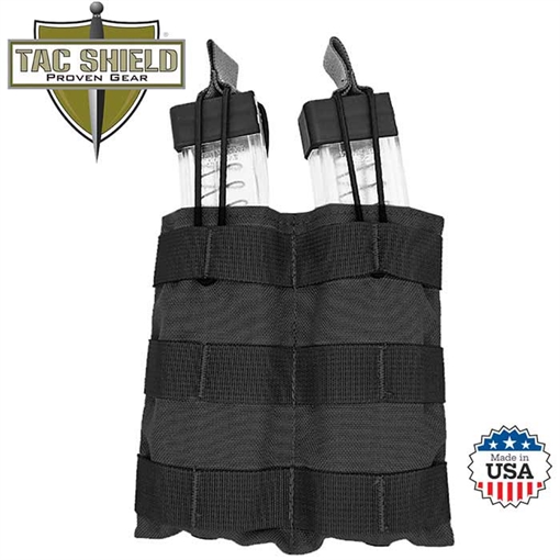 Picture of TACSHIELD DBL Spd Load SMG Pouch BK T3622BK 843119033404