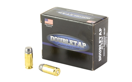 Picture of DoubleTap Ammunition Hardcast Solid, 40 S&W, 200 Grain, Wide Flat Nose Hard Cast, 20 Round Box 40200HC