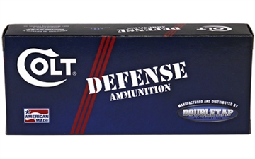 Picture of DoubleTap Ammunition Colt Defense, 223 Remington, 62Gr, Solid Copper Hollow Point, 20 Round Box 223R62CT