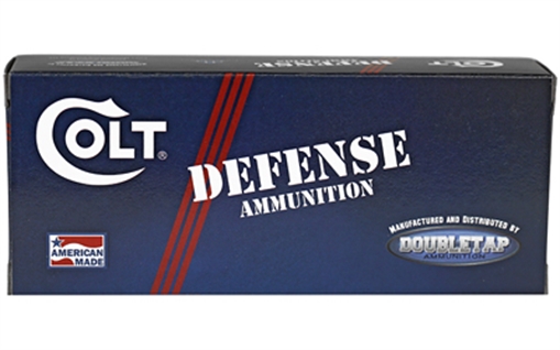 Picture of DoubleTap Ammunition Colt Defense, 357 Magnum, 158Gr, Jacketed Hollow Point, 20 Round Box 357M158CT
