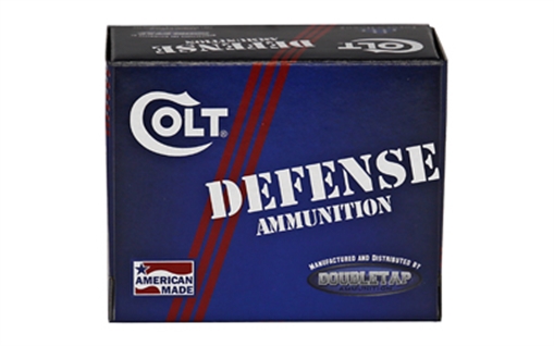 Picture of DoubleTap Ammunition Colt Defense, 9MM, 124Gr, Jacketed Hollow Point, 20 Round Box 9M124CT