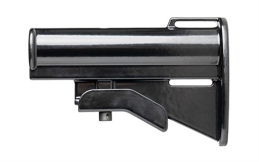 Picture of ACE Essential Retro Stock, 2 Position, Aluminum, Anodized Finish, Black, Includes Buffer Tube, Endplate and Castle Nut A128