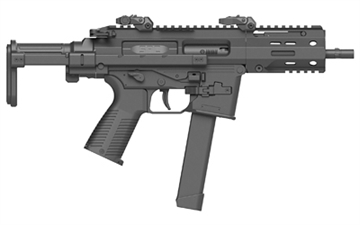 Picture of dB&T SPC9 PDW BRACE GLOCK LOWER PISTOL 5.9" BLACK 1-30RD MAG 500003-PD-G