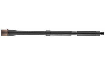 Picture of Daniel Defense Barrel, M4 Profile, 16" Length, 1:7 Twist, 1/2x28 Threads, Carbine Length Gas System, Mil-Spec Heavy Phosphate Finish, Black Color, Chrome Bore 07-075-08174-018