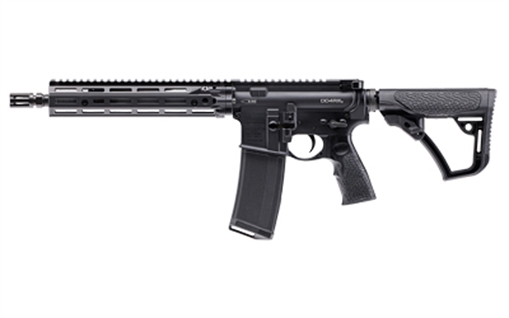 Picture of Daniel Defense MK18, RIII, Semi-automatic, SBR, 223 Remington, 556NATO, 10.3", Black, Daniel Defense Grip, 32 Rounds, 1-32Rd Daniel Defense Magazine, Cold Hammer Forged, Ambidextrous, Manual Safety, Anodized, Daniel Defense Stock, Black RISIII 02-088-10401-047