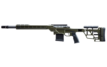 Picture of Daniel Defense Delta 5 Pro, Bolt Action Rifle, 6.5 Creedmoor, 18 " Varmint Contour Barrel, 1:8 Twist, Threaded 5/8"x24, Area 419 Hellfire Muzzle Brake, Olive Drab Green, Daniel Defense Grip, Fully Adjustable Stock, Single Stage Timney Elite Trigger, 10 Rounds, 1 Magazine 42-159-05238 4215905238