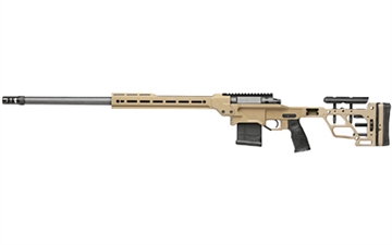 Picture of Daniel Defense Delta 5 Pro, Bolt Action Rifle, 6.5 Creedmoor, 26" Threaded Barrel, Matte Finish, Coyote Tan, Adjustable Stock, 10 Rounds, 1 Magazine 42-159-01088 4215901088