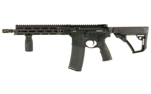 Picture of Daniel Defense DDM4V7 S, Semi-automatic Rifle, 223 Rem/556NATO, 11.5" Cold Hammer Forged Barrel, Black Finish, Daniel Defense Stock/Grip, 1-32Rd Daniel Defense Magazine 02-128-07344-047