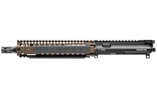 Picture of Daniel Defense MK18 Upper Group 5.56x45mm NATO 10.30" Black Phosphate Barrel, 7075-T6 Aluminum Black Anodized Receiver, Flat Dark Earth DD RISII MK18 Handguard for AR-15 2300408013011