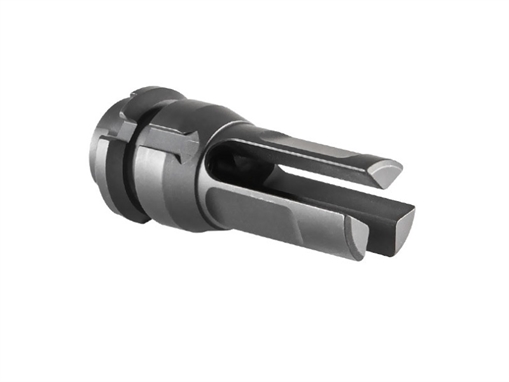 Picture of Dead Air Flash Hider Black with 5/8"-24 tpi Threads & 2.70" OAL for 7.62mm Sandman Series, KeyMod Equipped Nomad-30 & Primal Suppressors DA302