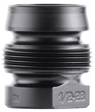 Picture of Dead Air Armament XENO MOUNT XERO 9MM 1/2''X28 THREADS BLACK DA127