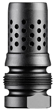 Picture of Dead Air Armament Xeno Omni, Muzzle Brake, 30 Caliber, M14x1RH, Nitride Finish, Black DA139