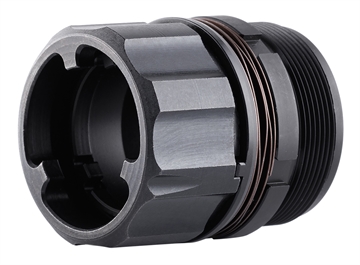 Picture of Dead Air Silencers Dead Air Suppressor Adapter KeyMo R-series Adapter for HUB Socket 1 3/8-24 DA428
