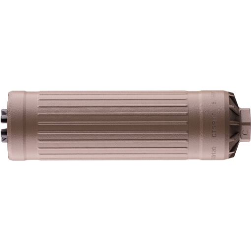 Picture of DEAD AIR AIR DEFENSE CT5P PATROL 5.56 FDE TRISKELION GMS LOW BACK PRESSURE SILENCER 1/2-28 DIRECT THREAD    CT5PDTFDE0528 CT5PDTFDE0528