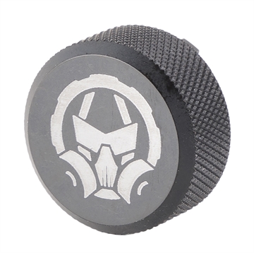 Picture of Dead Air P-Series Front Cap Tool Steel Black Fits Ghost/Mask Suppressor DM3000