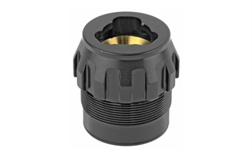 Picture of Dead Air P-Series 3-Lug Adapter Black Stainless Steel, Fits Primal/Wolfman/Ghost 45 with P-Series Adapter DA444
