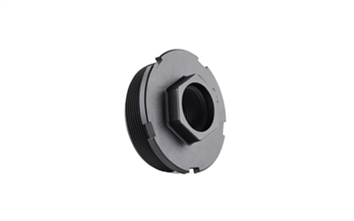 Picture of Dead Air HUB Direct Thread Mount 1/2"x28 4140 HT Alloy Steel Black LT301