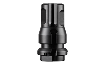 Picture of Dead Air KeyMicro Brake Flash Hider Black Nitride 4140 HT Alloy Steel 1/2"-28 Threads 9mm DA115