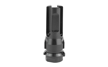 Picture of Dead Air KeyMo Flash Hider Black Nitride 4140 HT Alloy Steel M15x1 Threads 30 Cal DA304