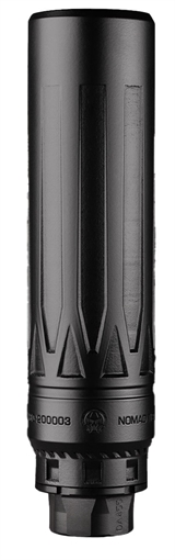 Picture of Dead Air Armament Nomad-TI XC, Suppressor, 7.03" Length, Rated Up to 300 Remington Ultra Magnum, Titanium, Cerakote Finish, Black, Xeno Adapter & DA124 Omni Brake NOMADTIXCXENOBLK