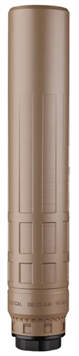 Picture of Dead Air Armament Nomax 33, Suppressor, 9.60" Length, Rated Up to 33XC, Titanium, Cerakote Finish, Flat Dark Earth, Xemax Adapter & DA150 Muzzle Brake NOMAX33XEMAXFDE