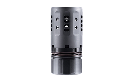 Picture of Dead Air Silencers Dead Air Pyro 2.0 Muzzle Brake Kit .30 Cal. Pyro Muzzle Brake w/DA428KeyMo&Front Cap DA202A