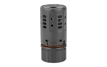 Picture of Dead Air Armament Pyro 2.0 Enhanced Muzzle Brake, Fits Dead Air Key Brake or Flash Hider, Black DA202A