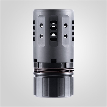 Picture of Dead Air Pyro 2.0 Muzzle Brake Kit 45 Cal. w/ DA451 KeyMicro ADPT & 45 Cal Front Cap DA466A