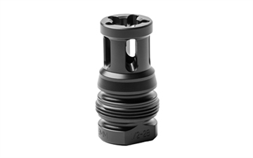 Picture of Dead Air Silencers Dead Air RXD Xeno P-Series BirdCage Flash Hider 10mm Black Nitride 5/8-24 RXD688