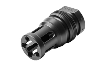 Picture of Dead Air Silencers Dead Air RXD Xeno P-Series BirdCage Flash Hider 9mm Black Nitride 1/2-28 RXD687