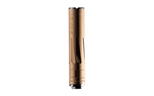 Picture of Dead Air Armament Ruger RXD 22Ti, Suppressor, 22 Caliber, 6AL4V Titanium Construction, Cerakote Finish, Burnt Bronze, Includ es 1/2X28 XRF Muzzle Brake RXD22TIBB