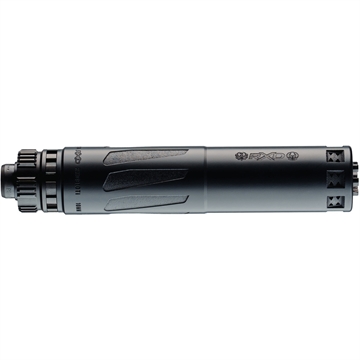 Picture of DEAD AIR AIR 9MM OPTIMIZED 10MM CAPABLE GMS LOW BACK PRESSURE SILENCER W/ PB440 MOJAVE 1/2-28 PISTON BLACK RXD910TiBLK RXD910TiBLK