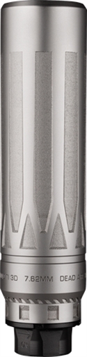 Picture of DEAD AIR SILENCERS NOMAD TI XC 7.62MM XENO ADAPTER SILVER NOMADTIXCXENOSI
